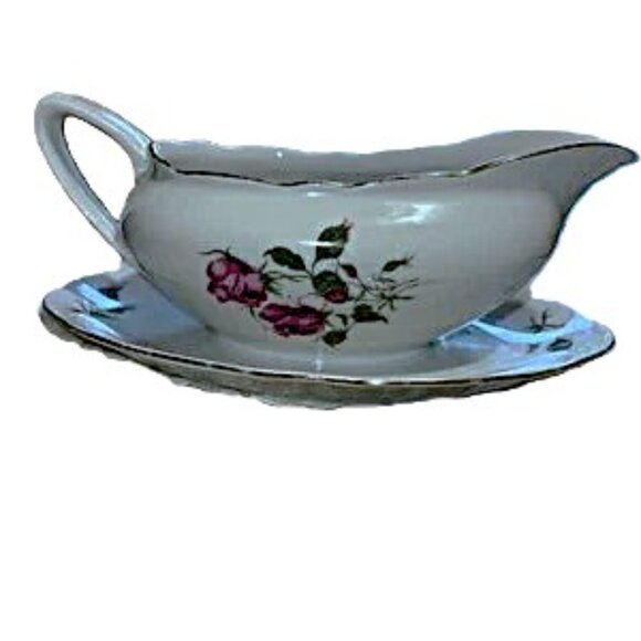 Fine Bohemian China Made in Czechoslovakia Gravy Bowl - Picture 3 of 13